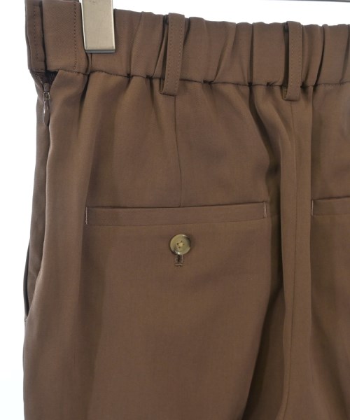 green label relaxing（グリーンレーベルリラクシング）スラックス 茶 サイズ:36(S位) レディース/2200628948076