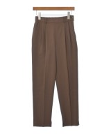green label relaxing（グリーンレーベルリラクシング）スラックス 茶 サイズ:36(S位) レディース/2200628948076