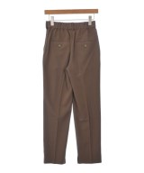 green label relaxing（グリーンレーベルリラクシング）スラックス 茶 サイズ:36(S位) レディース/2200628948076