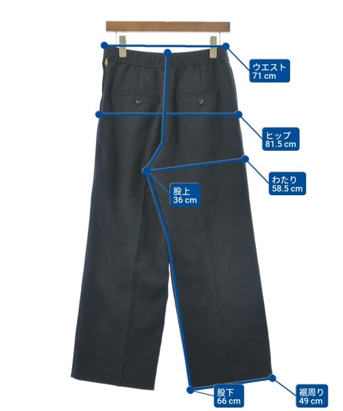 green label relaxing（グリーンレーベルリラクシング）スラックス 紺 サイズ:40(M位) レディース/2200624818014