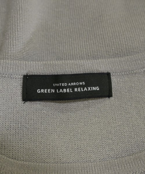 green label relaxing（グリーンレーベルリラクシング）ニット・セーター グレー サイズ:-(L位) レディース/2200624818045