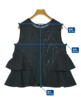 green label relaxing（グリーンレーベルリラクシング）ブラウス 紺 サイズ:F レディース/2200628714039