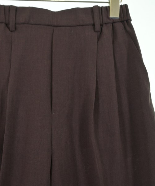 green label relaxing（グリーンレーベルリラクシング）スラックス 茶 サイズ:36(S位) レディース/2200628714046