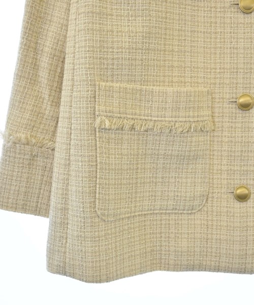 green label relaxing（グリーンレーベルリラクシング）ノーカラージャケット ベージュ サイズ:38(M位) レディース/2200629221024