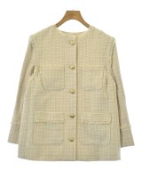 green label relaxing（グリーンレーベルリラクシング）ノーカラージャケット ベージュ サイズ:38(M位) レディース/2200629221024