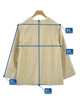 green label relaxing（グリーンレーベルリラクシング）ノーカラージャケット ベージュ サイズ:38(M位) レディース/2200629221024