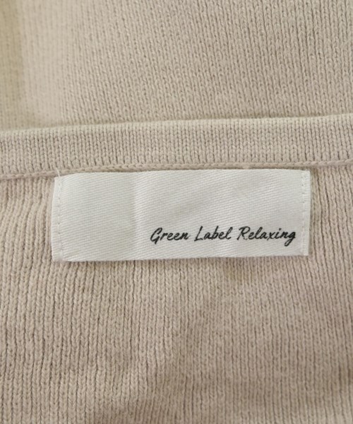 green label relaxing（グリーンレーベルリラクシング）ワンピース ベージュ サイズ:F レディース/2200636268067