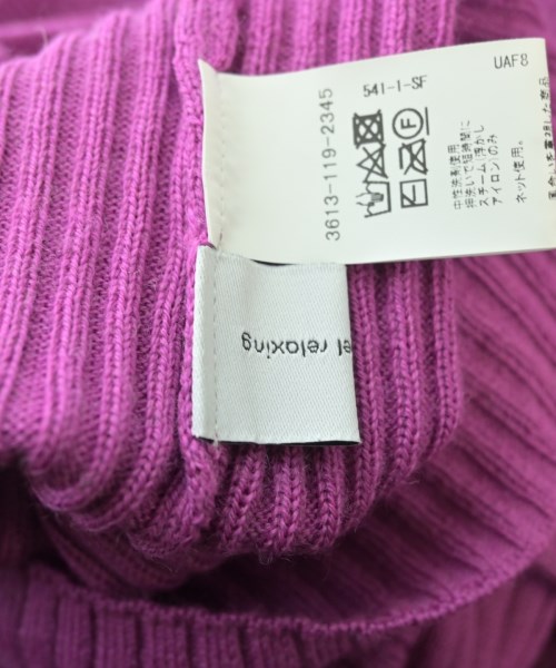 green label relaxing（グリーンレーベルリラクシング）ニット・セーター ピンク サイズ:-(M位) レディース/2200641038020