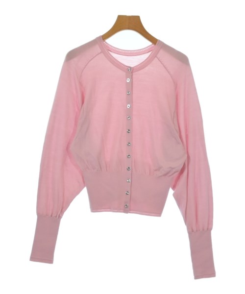 green label relaxing(グリーンレーベルリラクシング)カーディガン ピンク サイズ:F/2200641182037