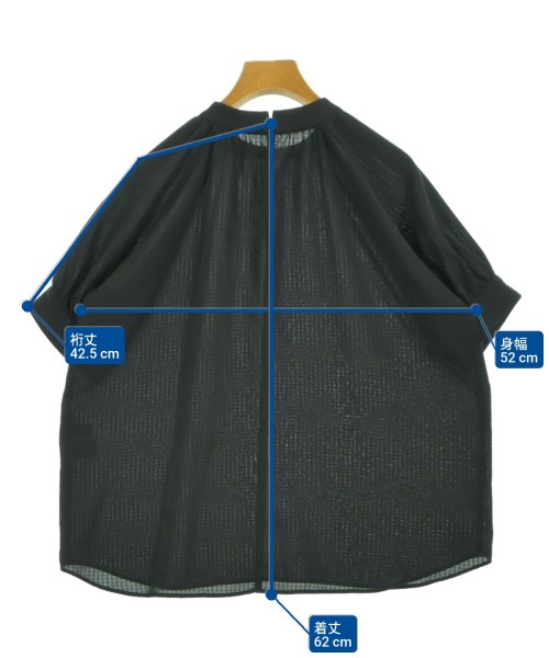 green label relaxing（グリーンレーベルリラクシング）ブラウス 黒 サイズ:F レディース/2200626180041