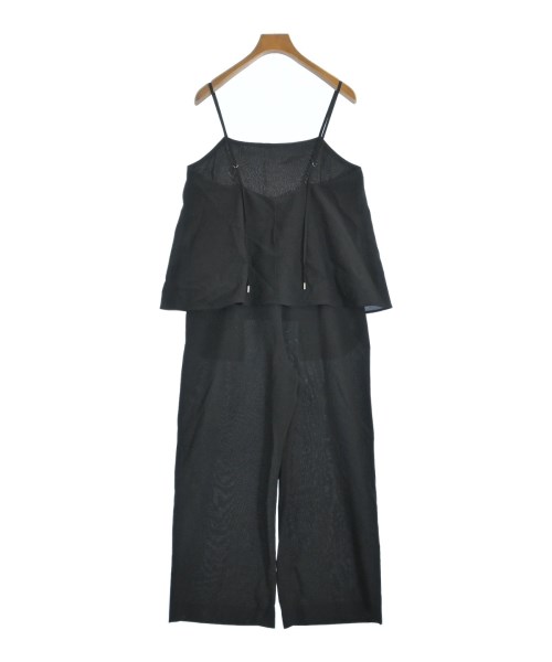 green label relaxing（グリーンレーベルリラクシング）オールインワン/サロペット 黒 サイズ:F レディース/2200631417088