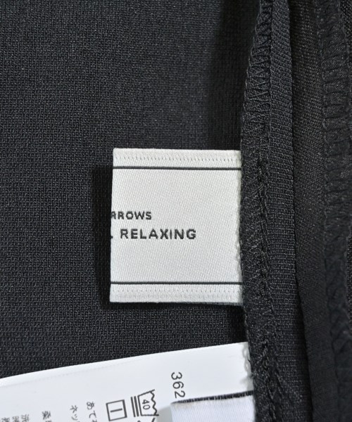 green label relaxing（グリーンレーベルリラクシング）オールインワン/サロペット 黒 サイズ:F レディース/2200631417088