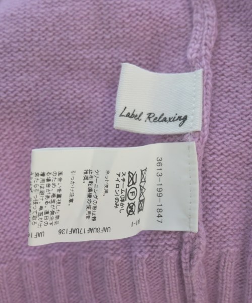 green label relaxing（グリーンレーベルリラクシング）ニット・セーター 紫 サイズ:F レディース/2200631417279