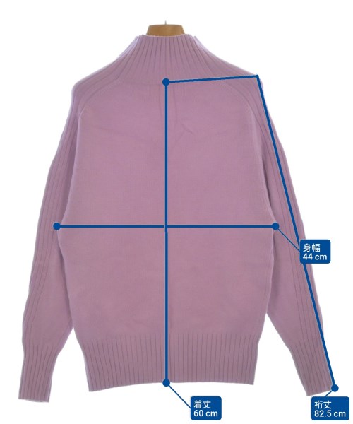 green label relaxing（グリーンレーベルリラクシング）ニット・セーター 紫 サイズ:F レディース/2200631417279