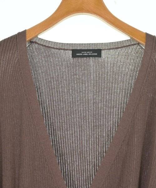 green label relaxing（グリーンレーベルリラクシング）カーディガン 茶 サイズ:-(M位) レディース/2200634993022