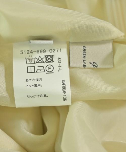 green label relaxing（グリーンレーベルリラクシング）ロング・マキシ丈スカート 白 サイズ:38(M位) レディース/2200635719034