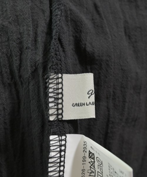 green label relaxing（グリーンレーベルリラクシング）ワンピース 黒 サイズ:F レディース/2200621828078