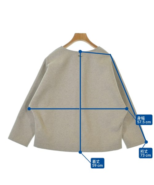 green label relaxing（グリーンレーベルリラクシング）カジュアルシャツ ベージュ サイズ:F レディース/2200641567018