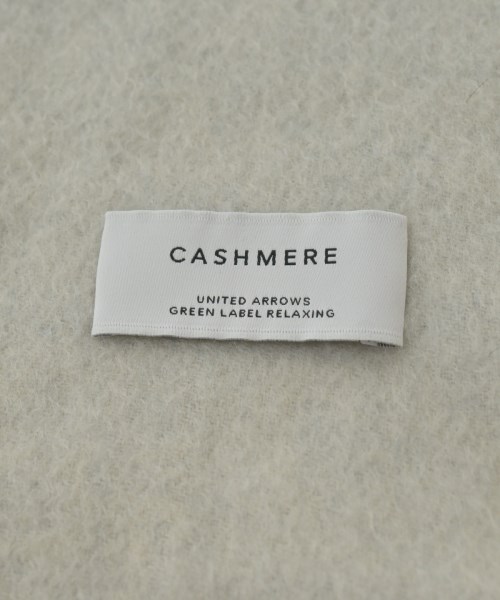 green label relaxing（グリーンレーベルリラクシング）マフラー グレー サイズ:- レディース/2200619397050