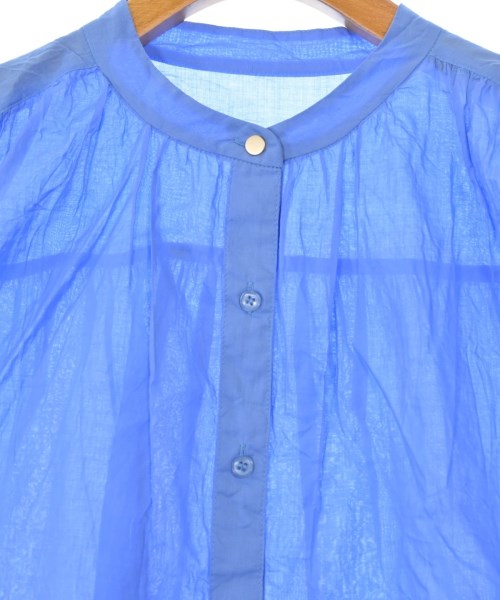 green label relaxing（グリーンレーベルリラクシング）ブラウス 青 サイズ:F レディース/2200617513049