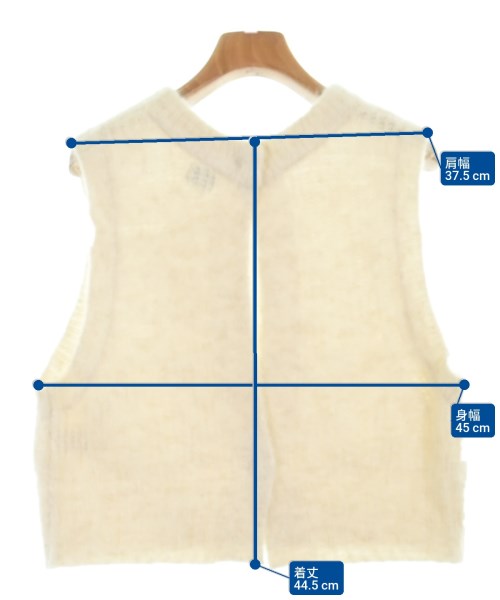 green label relaxing（グリーンレーベルリラクシング）ベスト 白 サイズ:-(M位) レディース/2200621517064