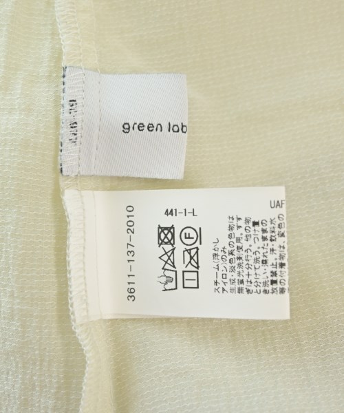 green label relaxing（グリーンレーベルリラクシング）カジュアルシャツ ベージュ サイズ:F レディース/2200621517088