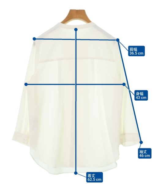 green label relaxing（グリーンレーベルリラクシング）ブラウス 白 サイズ:F レディース/2200636269064