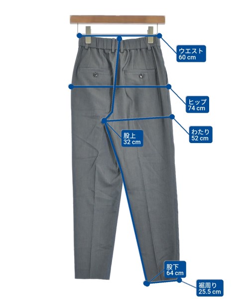 green label relaxing（グリーンレーベルリラクシング）スラックス 紺 サイズ:34(XS位) レディース/2200637530019