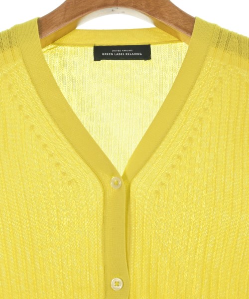 green label relaxing（グリーンレーベルリラクシング）カーディガン 黄 サイズ:-(M位) レディース/2200642199065