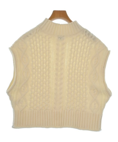 green label relaxing（グリーンレーベルリラクシング）ベスト 白 サイズ:F レディース/2200625292066