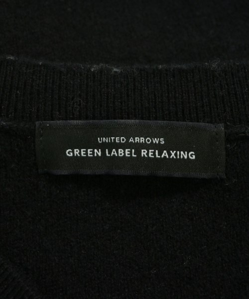 green label relaxing（グリーンレーベルリラクシング）ニット・セーター 黒 サイズ:F レディース/2200627718052