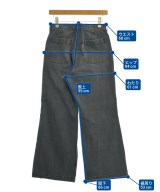 green label relaxing（グリーンレーベルリラクシング）デニムパンツ 黒 サイズ:38(M位) レディース/2200627826047