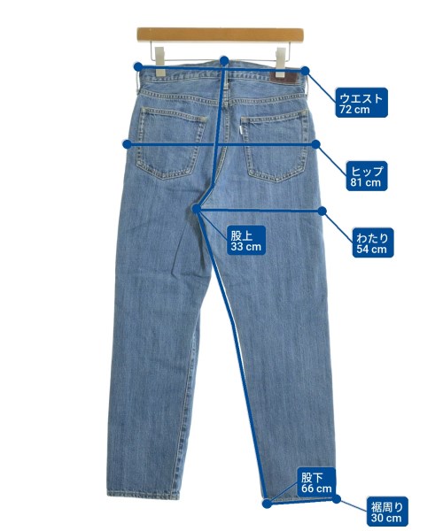 green label relaxing（グリーンレーベルリラクシング）デニムパンツ 青 サイズ:38(M位) レディース/2200627826054