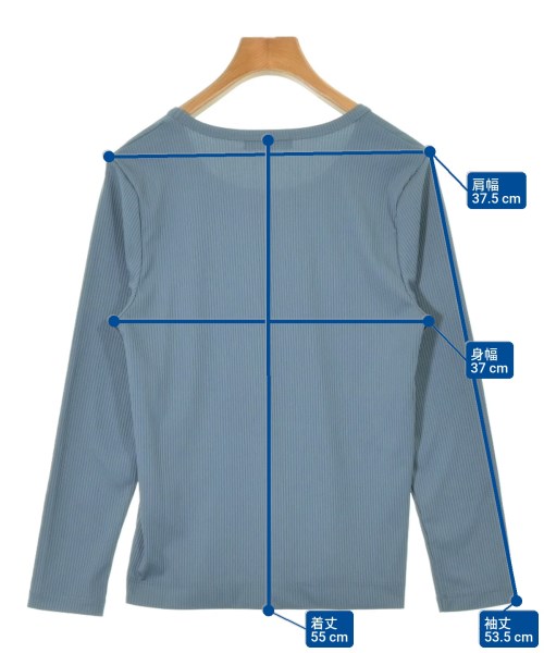 green label relaxing（グリーンレーベルリラクシング）Tシャツ・カットソー 青 サイズ:-(M位) レディース/2200630052051