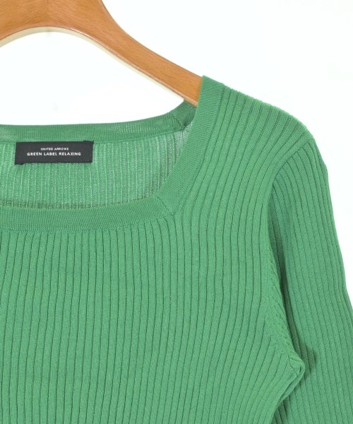 green label relaxing（グリーンレーベルリラクシング）ニット・セーター 緑 サイズ:-(XS位) レディース/2200630052068