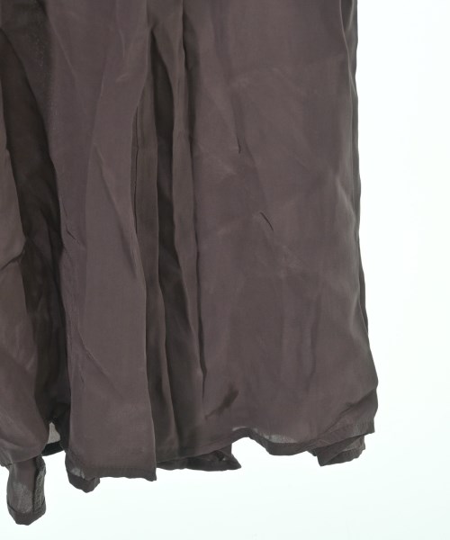 green label relaxing（グリーンレーベルリラクシング）ロング・マキシ丈スカート 茶 サイズ:F レディース/2200639677033