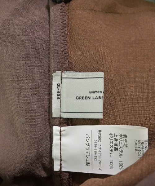 green label relaxing（グリーンレーベルリラクシング）オールインワン/サロペット 茶 サイズ:F レディース/2200625408146