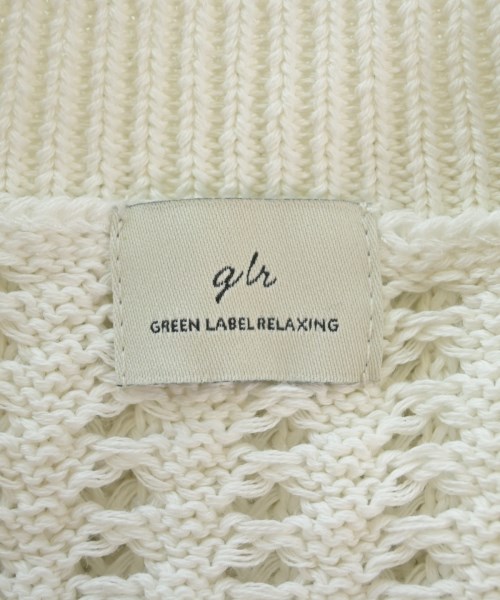 green label relaxing（グリーンレーベルリラクシング）ニット・セーター 白 サイズ:F レディース/2200625408887