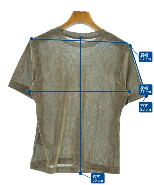 green label relaxing（グリーンレーベルリラクシング）Tシャツ・カットソー 茶 サイズ:-(S位) レディース/2200632435036