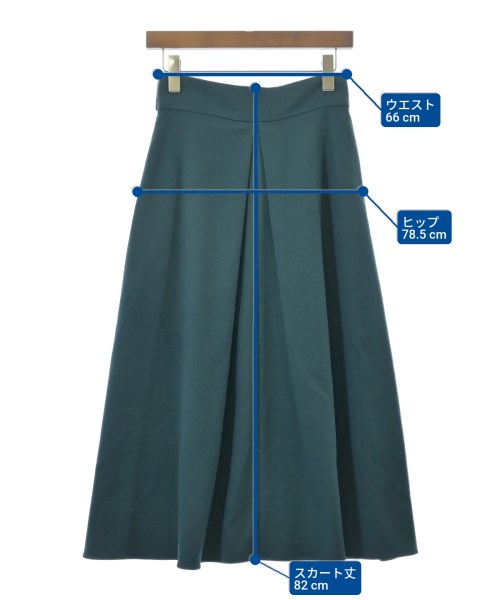 green label relaxing（グリーンレーベルリラクシング）ロング・マキシ丈スカート 緑 サイズ:38(M位) レディース/2200638897067
