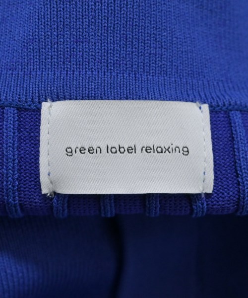 green label relaxing（グリーンレーベルリラクシング）ワンピース 青 サイズ:F レディース/2200643005099