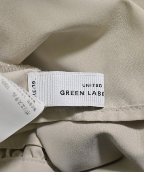 green label relaxing（グリーンレーベルリラクシング）ブラウス ベージュ サイズ:F レディース/2200630507094