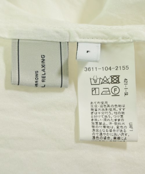green label relaxing（グリーンレーベルリラクシング）ブラウス 白 サイズ:F レディース/2200637179065
