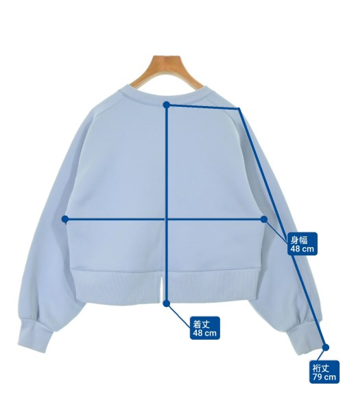 green label relaxing（グリーンレーベルリラクシング）スウェット 青 サイズ:F レディース/2200643114029