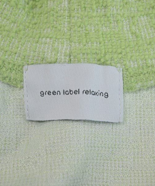 green label relaxing（グリーンレーベルリラクシング）カーディガン 緑 サイズ:F レディース/2200643328068