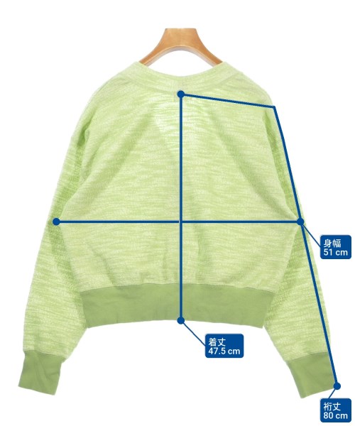 green label relaxing（グリーンレーベルリラクシング）カーディガン 緑 サイズ:F レディース/2200643328068