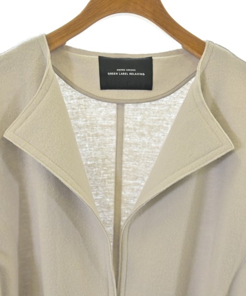 green label relaxing（グリーンレーベルリラクシング）ステンカラーコート グレー サイズ:38(M位) レディース/2200630855010