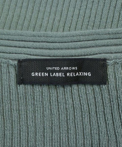 green label relaxing（グリーンレーベルリラクシング）カーディガン 青 サイズ:F レディース/2200630855065