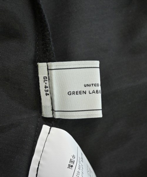 green label relaxing（グリーンレーベルリラクシング）シャツワンピース 黒 サイズ:-(M位) レディース/2200641122033