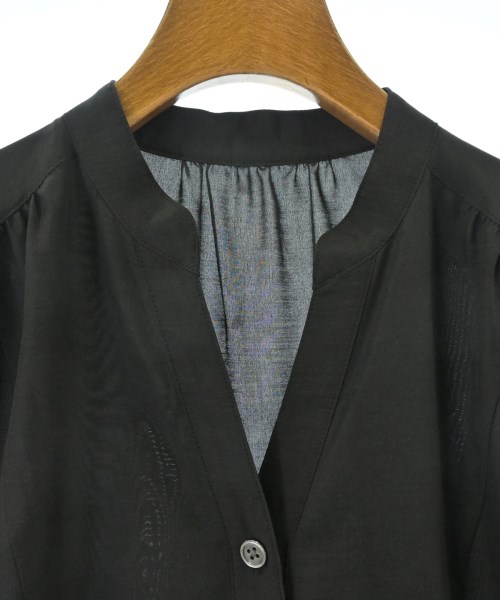 green label relaxing（グリーンレーベルリラクシング）シャツワンピース 黒 サイズ:-(M位) レディース/2200641122033